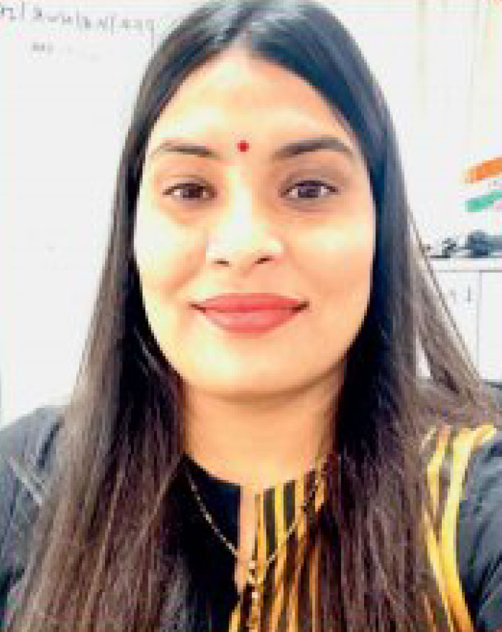 श्रीमती मनीषा शर्मा(नारनोलिया मेहता)